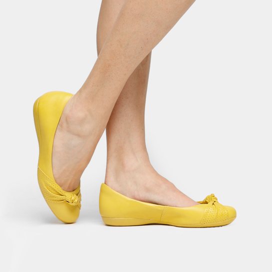 Sapatilha Bottero Nó - Amarelo