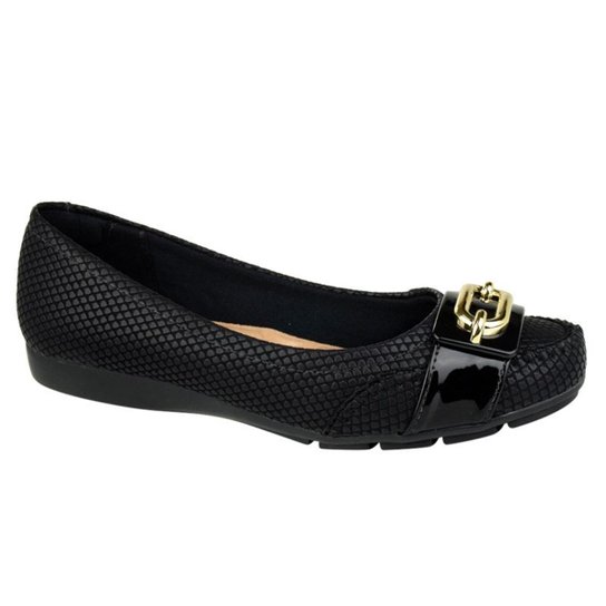 Sapatilha Firezzi Snake Feminina - Preto