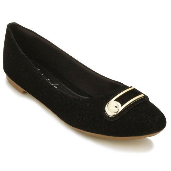 Sapatilha Gabriela Pastore GP18-8002 Feminina - Preto