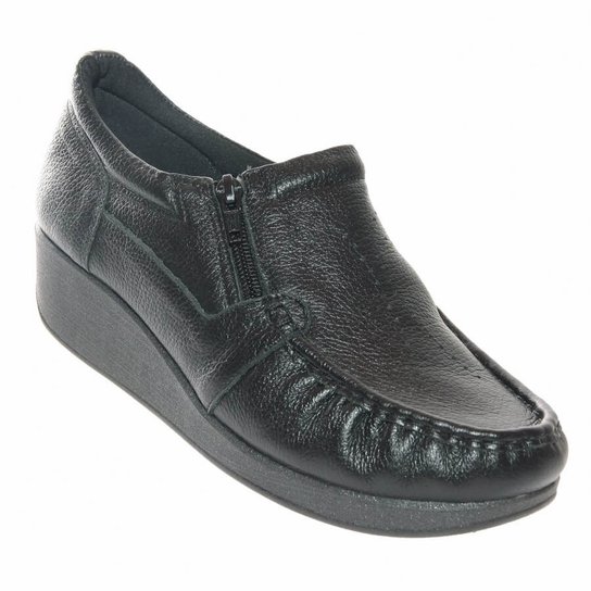 Sapato Comforto Usaflex Relax - Preto
