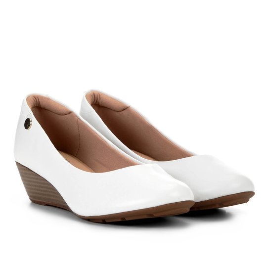 Scarpin Modare Anabela - Branco