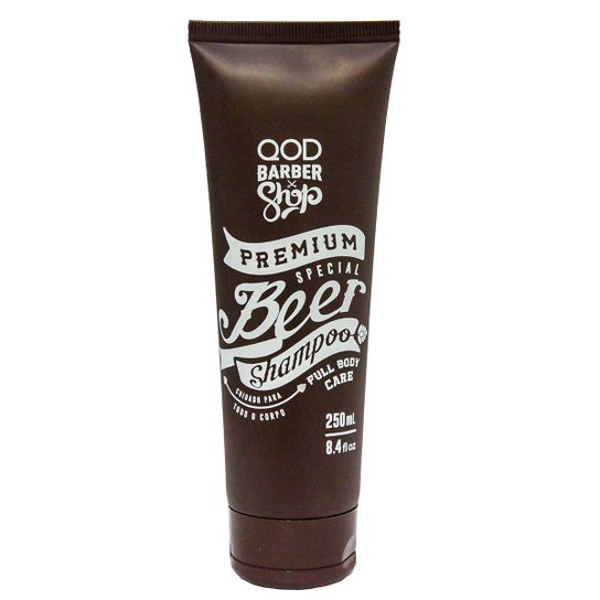 Shampoo QOD Barber Shop Premium Special Beer 250ml - Incolor