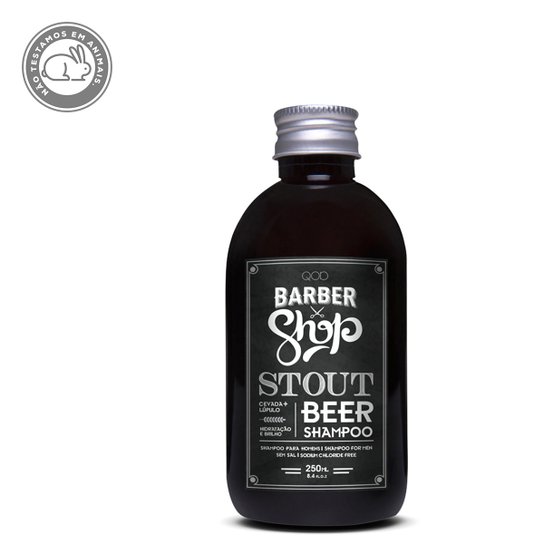Shampoo QOD Barber Shop Stout Beer 250ml - Incolor