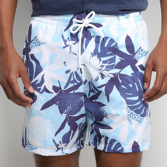 Short All Free Tropical Masculino - Azul