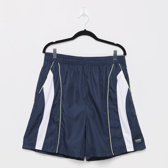 Shorts Gajang Fitness Riscos Plus Size Masculino - Marinho