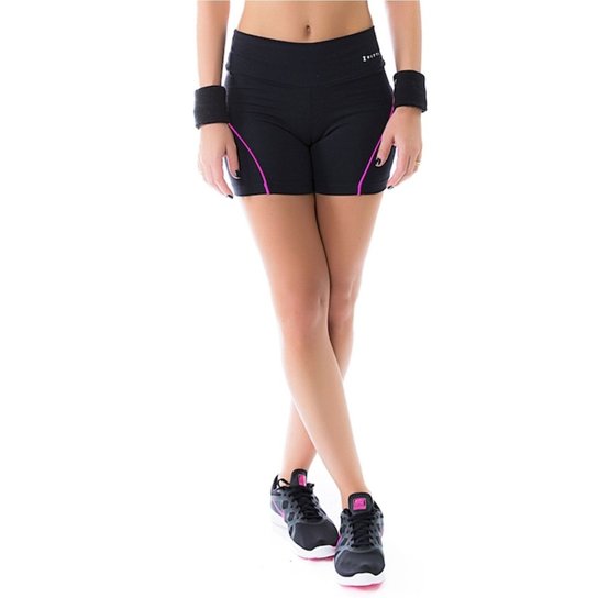 Shorts Vitta Filete - Preto