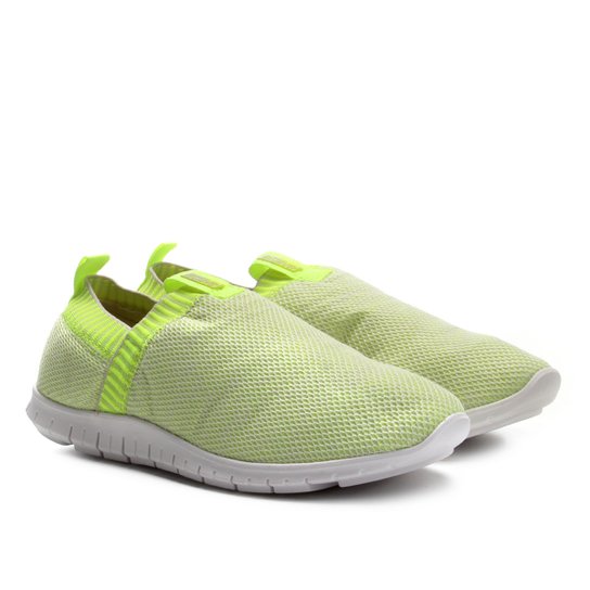 Slip On Beira Rio Active Feminino - Verde