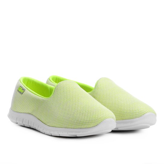 Slip On Beira Rio Básico Active Feminino - Verde