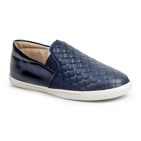 Slip On Feminino Luma Ventura Florence - Marinho