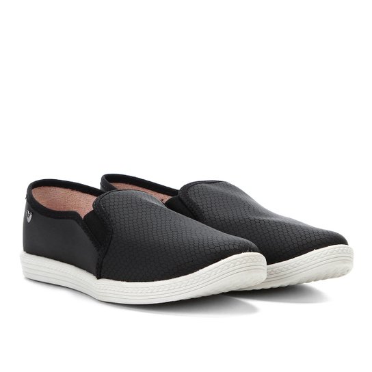 Slip On Missisipi Feminino - Preto