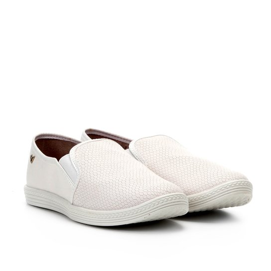 Slip On Missisipi Feminino - Branco