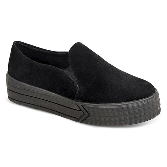 Slip On Sandro & Co Feminino - Preto