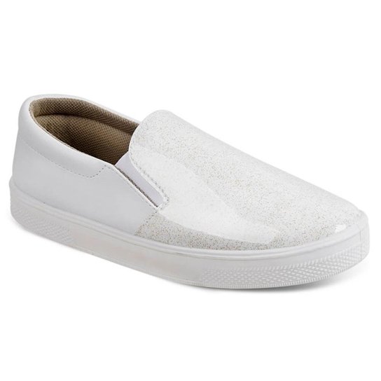 Slip On Sandro & Co Feminino - Branco