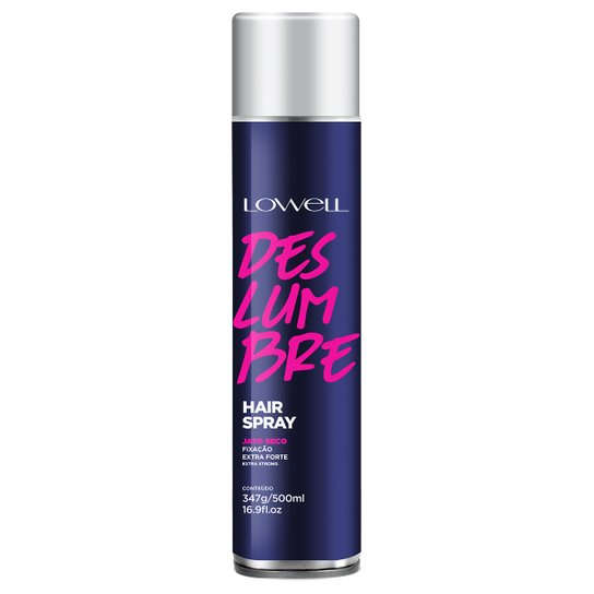 Spray de Fixação Lowell Extra Forte Deslumbre 500ml - Incolor