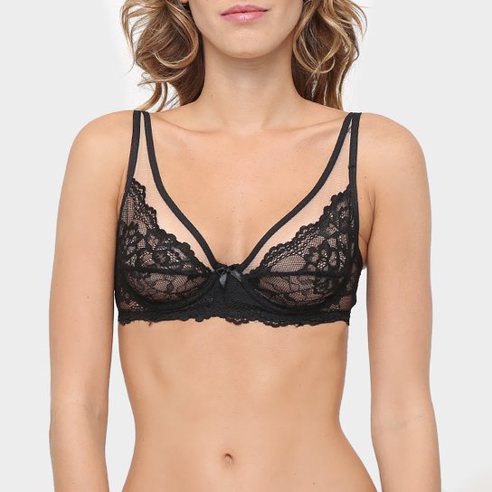 Sutiã Leluc Bianca Sem Bojo - Preto