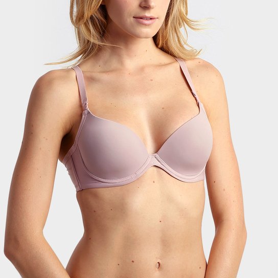 Sutiã Liz Push Up - Rosa