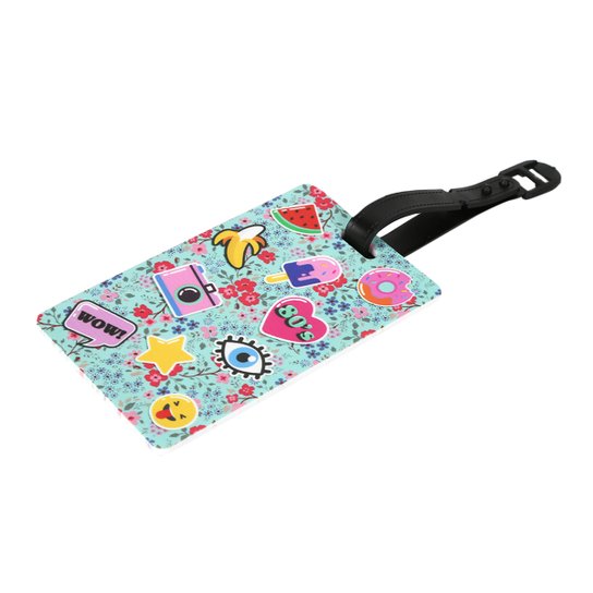 Tag de Mala Drezzup Sunset - Azul+Rosa