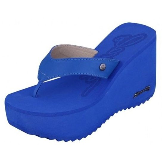 Tamanco Barth Shoes Sorvete Bicolor Tratorado - Azul Royal