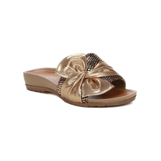 Tamanco Dmoon Feminino - Cobre