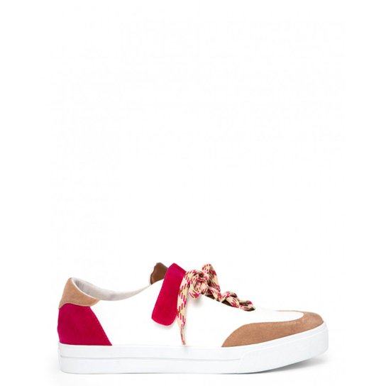 Tênis Amaro Com Amarração Feminino - Rosa