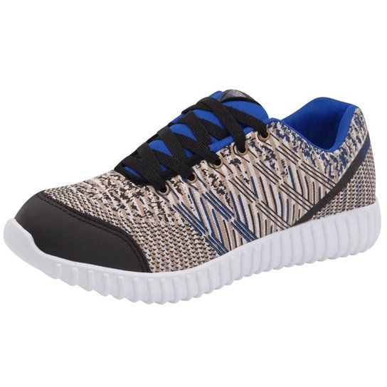 Tenis Audax Power Feminino - Preto+Azul
