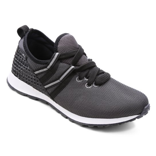 Tênis Bout's Kiss Feminino - Chumbo+Preto