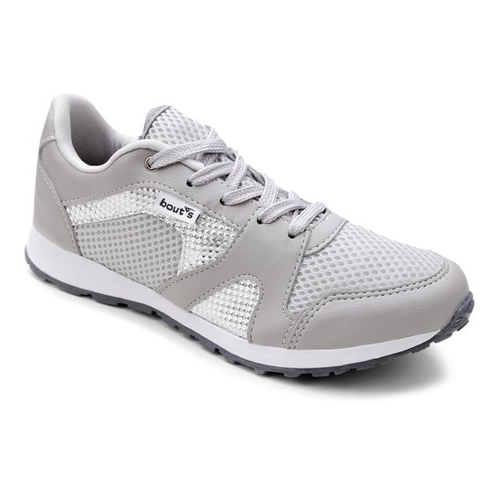 Tênis Bout's Kiss Feminino - Cinza+Chumbo