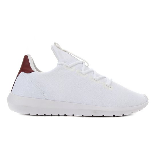 Tênis Burn Carbon Feminino - Branco+Vinho