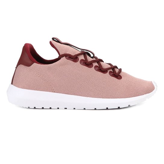 Tênis Burn Carbon Feminino - Rosa+Vinho
