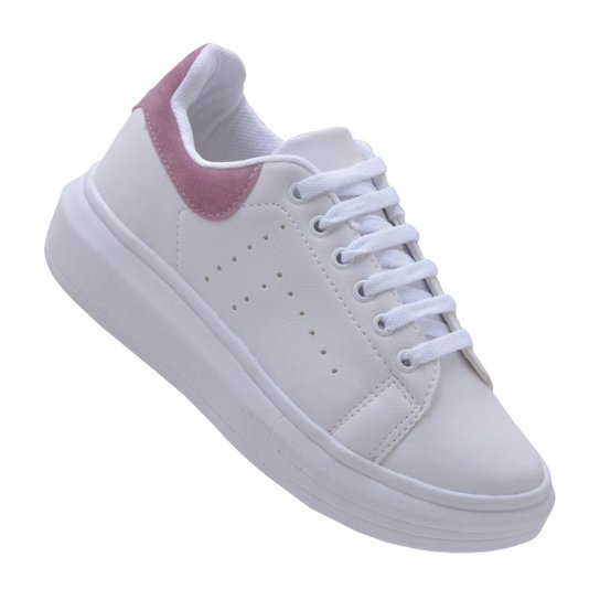 Tênis Casual Sbelta Feminino - Branco