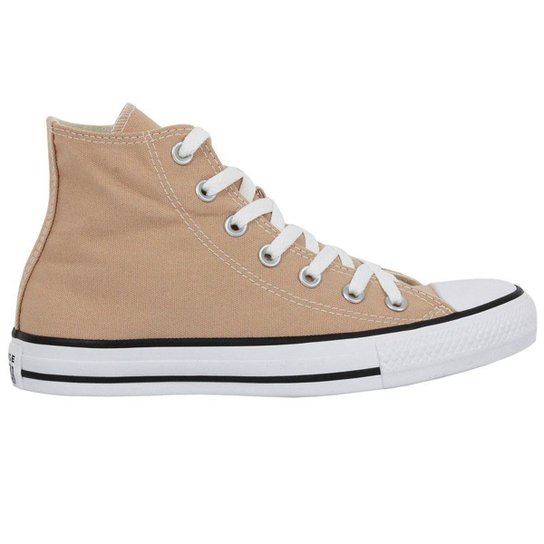 Tênis Converse All Star Cano Médio Masculino - Bege
