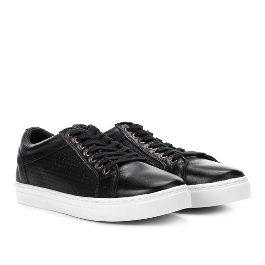 Tênis Couro Walkabout Sten Masculino - Preto