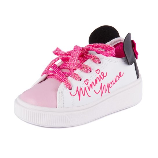 Tênis Disney Minnie Flatform - Rosa