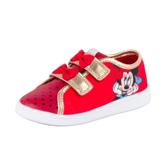 Tênis Disney Minnie - Vermelho