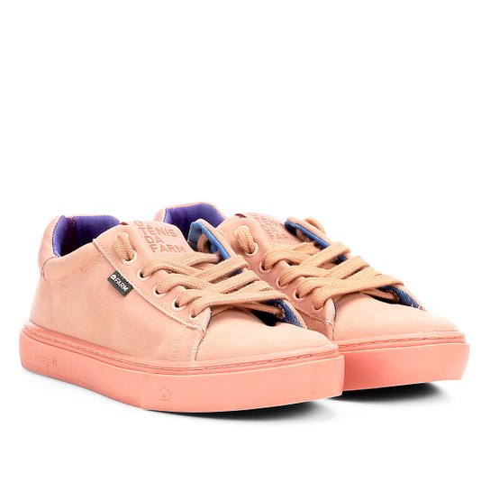 Tênis Farm Básico Mono Feminino - Rosa Claro