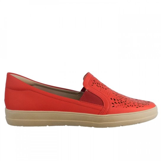 Tênis Feminino Piccadilly Napa 961021 - Laranja