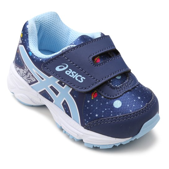 Tênis Infantil Asics Sugar Baby 3 TS Running - Azul Escuro