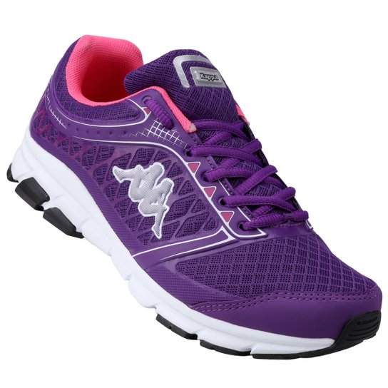 Tênis Kappa Capri Feminino - Roxo+Rosa