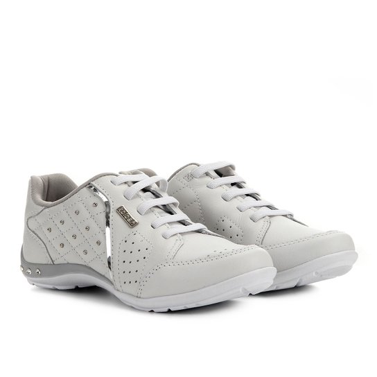 Tênis Kolosh Matelasse e Cravinhos Feminino - Branco