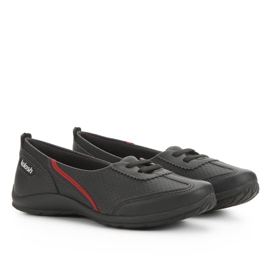 Tênis Kolosh Recorte Feminino - Preto