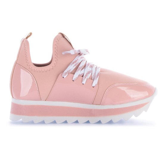 Tênis Marry Neoprene Feminino - Rosa