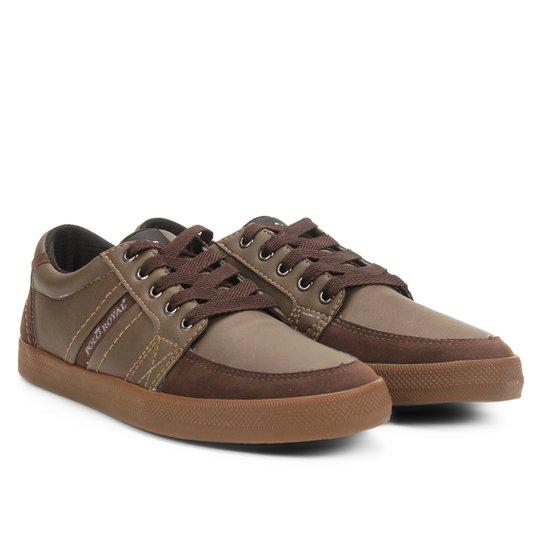Tênis Polo Royal Masculino - Café