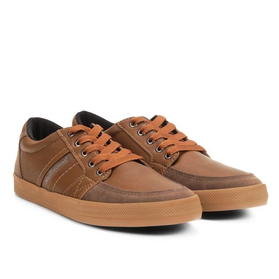Tênis Polo Royal Masculino - Marrom
