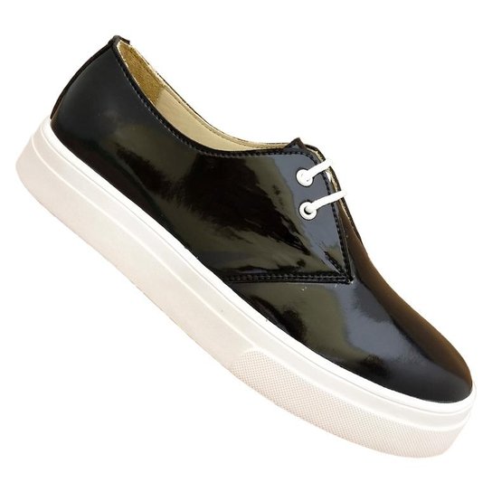 Tênis Pórtice Slipper Feminino - Preto