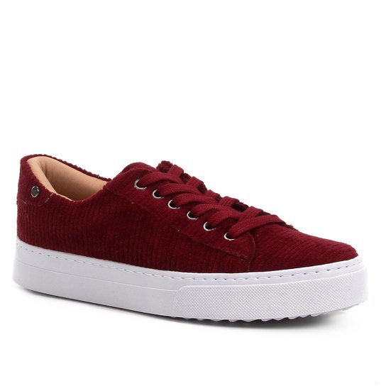 Tênis Shoestock Velvet Feminino - Vinho