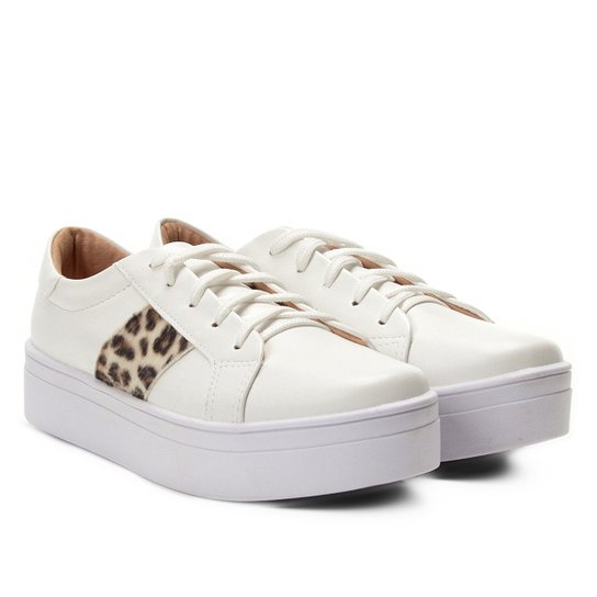 Tênis Somoda Tira Trend Feminino - Onça