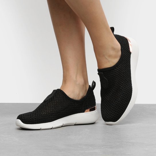 Tênis Vizzano Jogging Tela Feminino - Preto