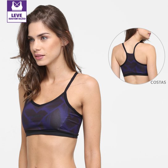Top Fila Basic Printed FXT - Roxo+Preto