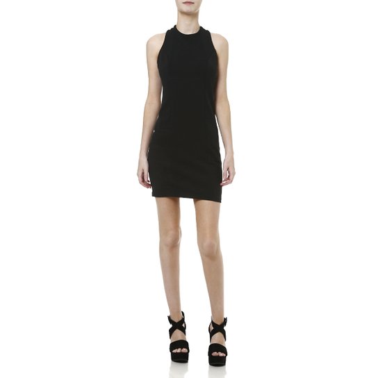 Vestido Curto Autentique - Preto