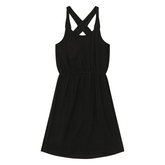Vestido Endless Crepe - Preto